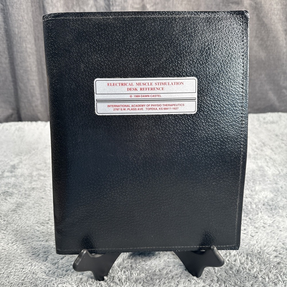 Electrical Muscle Stimulation Desk Reference Book 1989 Dawn Castel Therapeutics